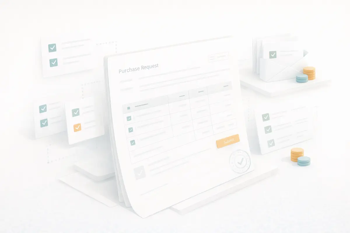 Guide to creating a purchase request